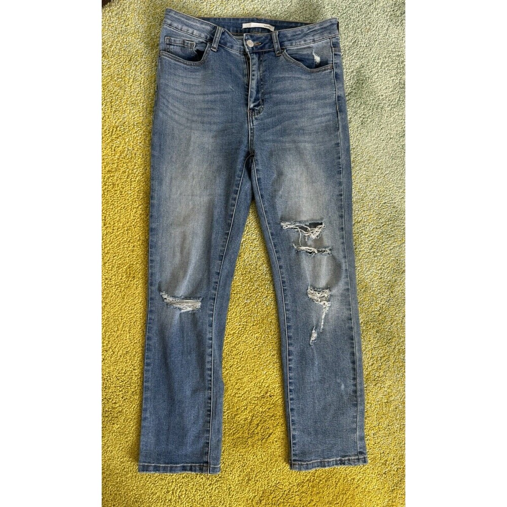 Klique B Women’s Distressed Blue Jeans Size 9